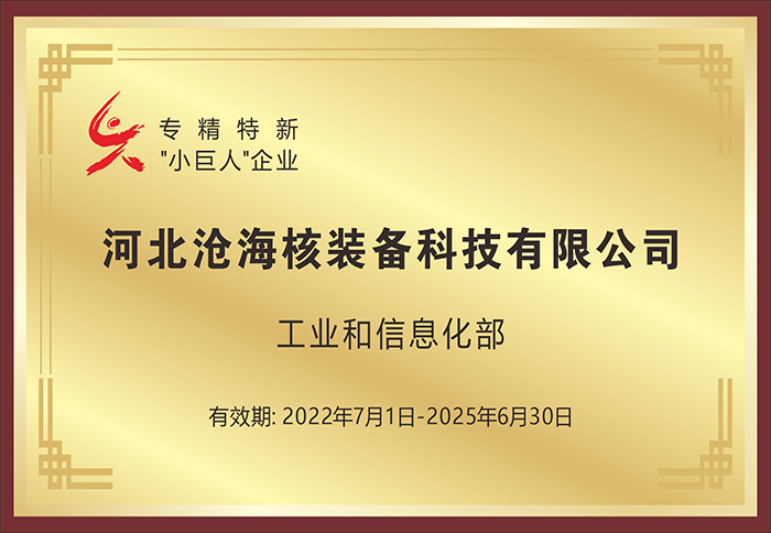 專精特新 "小巨人"企業