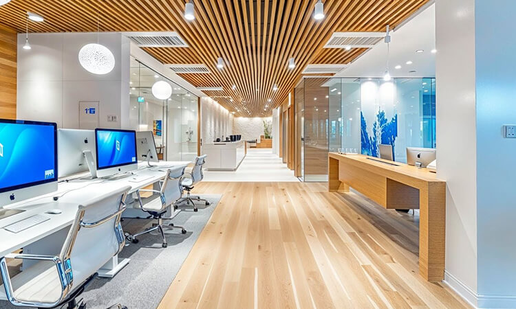 上海市區流行的辦公室裝修效果圖