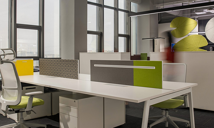 辦公桌工位裝修設計