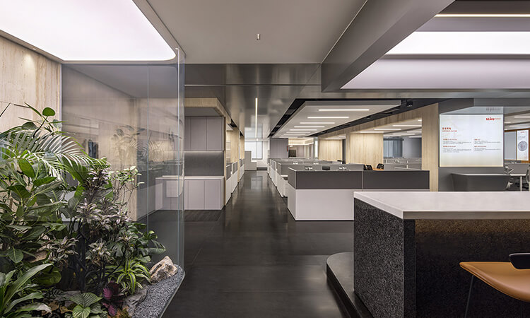 品質景觀辦公室裝修完工照