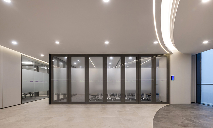 辦公室前廳裝修完工照片