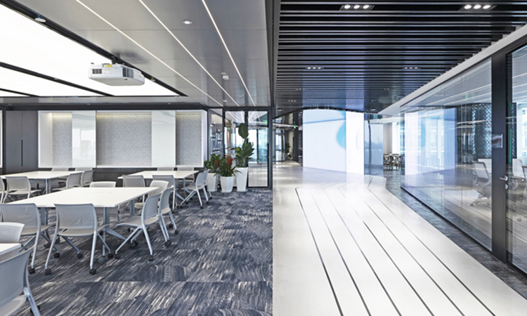 辦公室空調完工效果