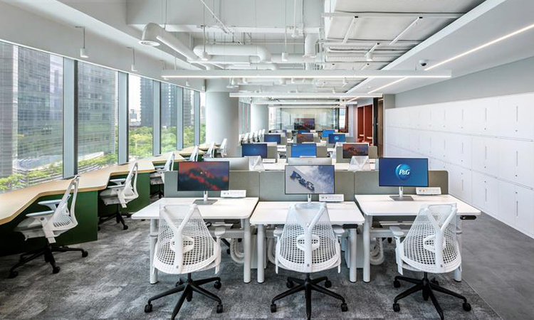 員工辦公區裝修完工照