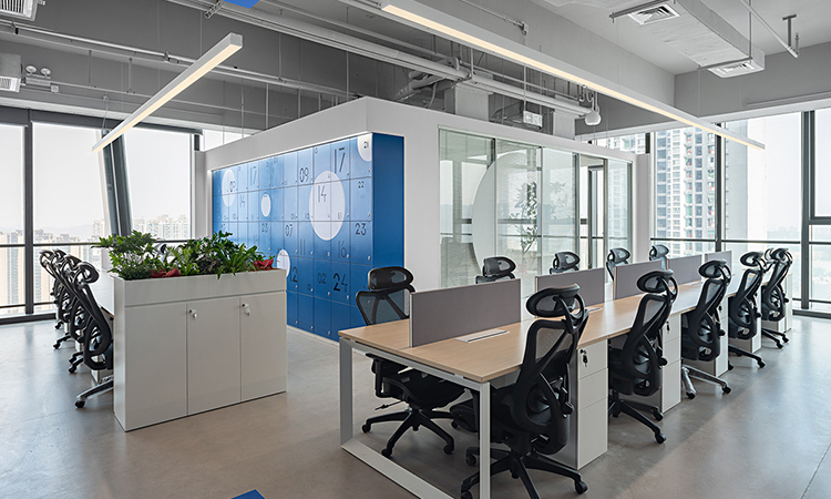 初創公司辦公室裝修完工照