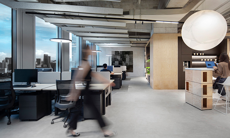 上海福安大廈辦公室翻新效果 上海福安大廈辦公室翻新效果