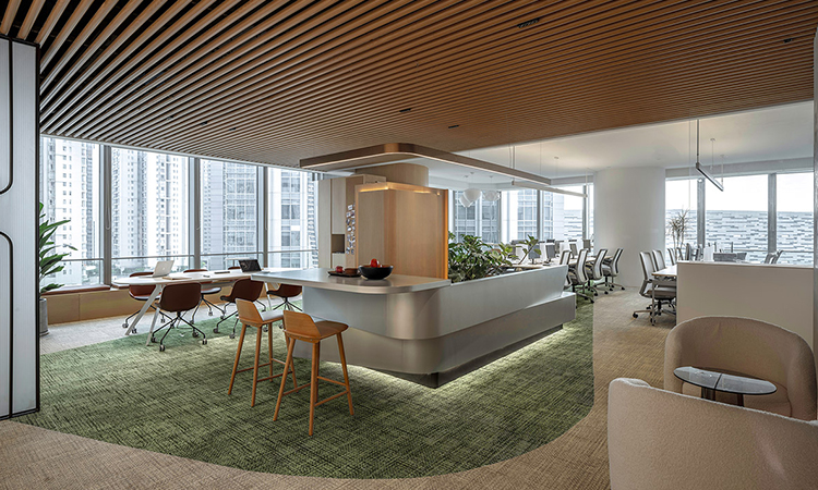 上海3A甲級寫字樓辦公室完工照