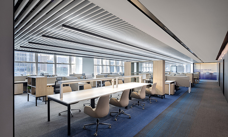 上海某廣告公司辦公室環境