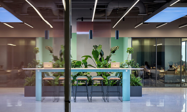 現代風辦公室區間